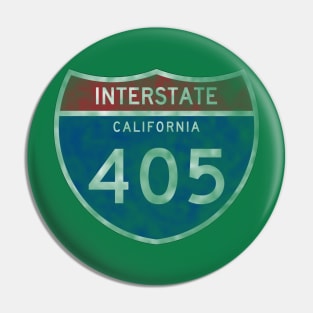 405 Freeway by Basement Mastermind Pin