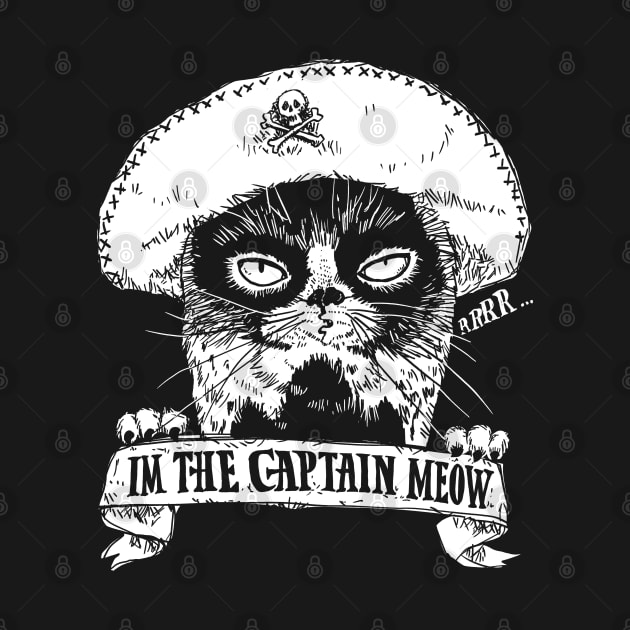 I am Meow the Captain by zerobriant