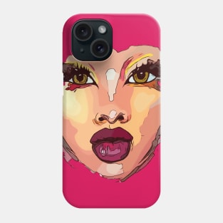 Beauty Queen Face Mask Phone Case