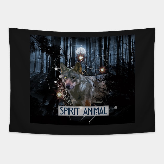 Spirit Animal 4 Tapestry by incarnations