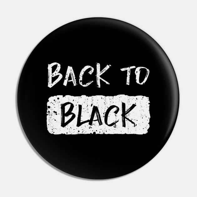 Back to black Pin by psychoshadow