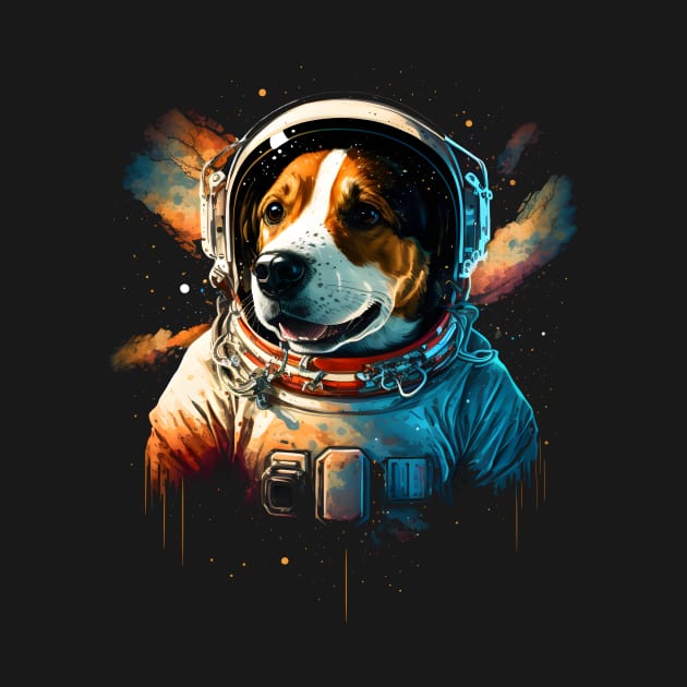 Astronaut Dog by MxxnTsg