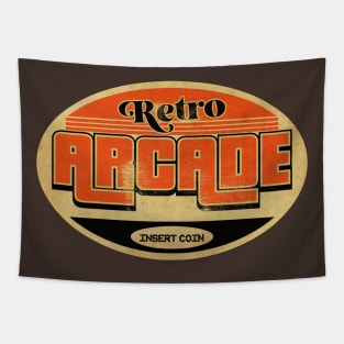 Retro Arcade Player Tapestry