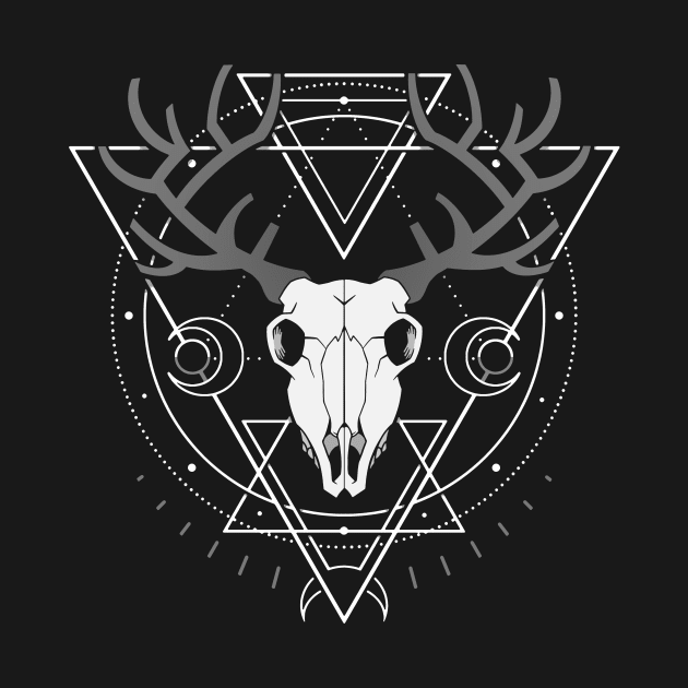 Deer Skull by Deniart