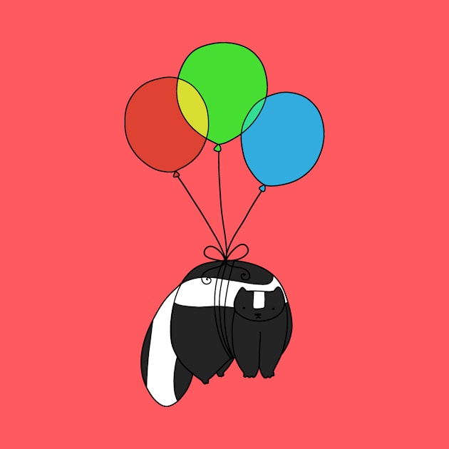 Balloon Skunk by saradaboru