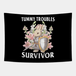 Tummy Troubles Survivor Funny Sarcastic Tapestry