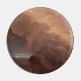 Clouds On The Mountaintop by Thomas Cole Pin