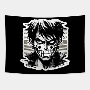 Manga Skull Tapestry