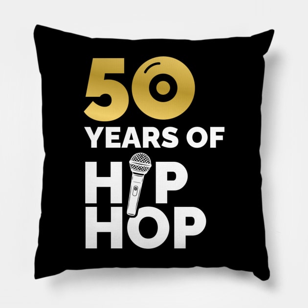 50 years of Hip Hop Classic Pillow by tiden.nyska