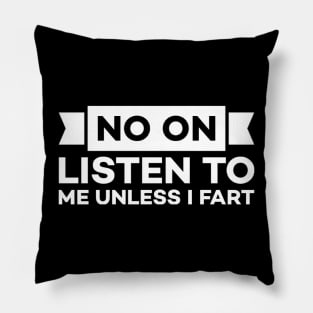 Funny Farting Lover Shirt Gifts Idea Pillow