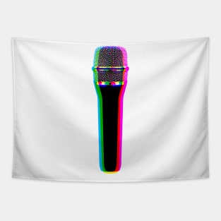 CMYK Mic Tapestry