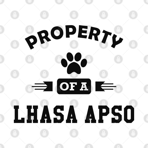 Lhasa Apso Dog - Property of a Lhaso apso by KC Happy Shop