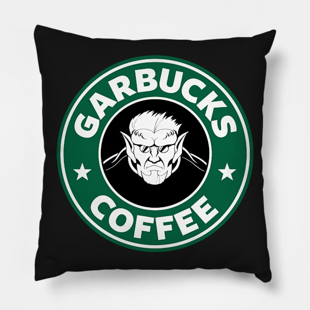 Garbucks Coffee - Hawkstone Pillow by Twogargs