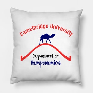 Camelbridge University, Department of Humponomics - Cambridge University Parody Design Pillow