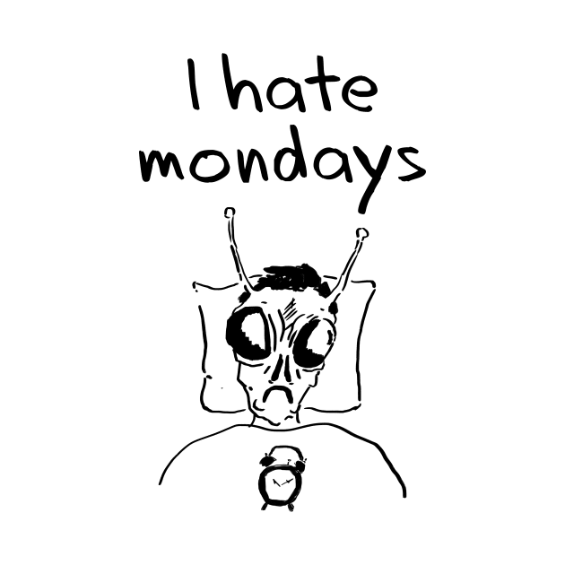 I hate mondays - alien by Alien-thang