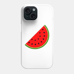 Half Slice of Watermelon Phone Case