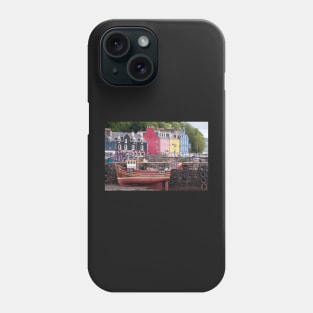 Tobermory harbour view Phone Case