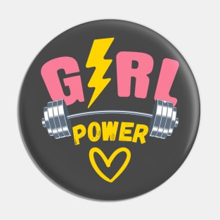 Girl power Pin