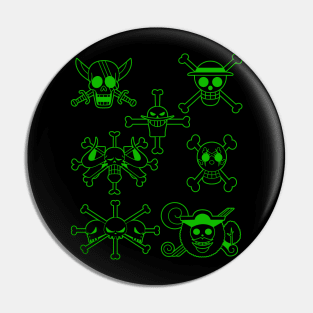 Yonko Jolly Roger 3 Pin