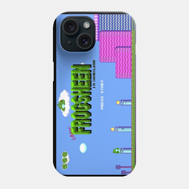 Frogsheen Title Screen Phone Case by Infamous_Quests