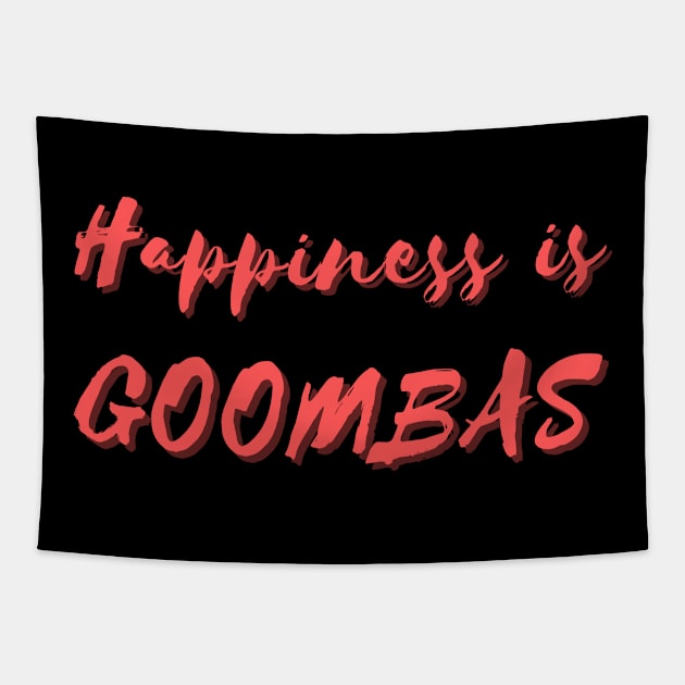 Happiness is Goombas Tapestry by Eat Sleep Repeat