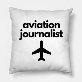 Aviation Journalist Pillow