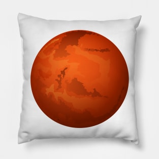 Red Planet Mars Pillow