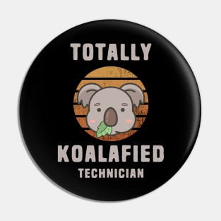 Koalafied Technician Pin