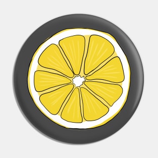 lemon slice Pin