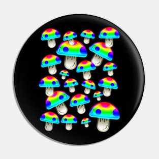 Rainbow Garden Pin