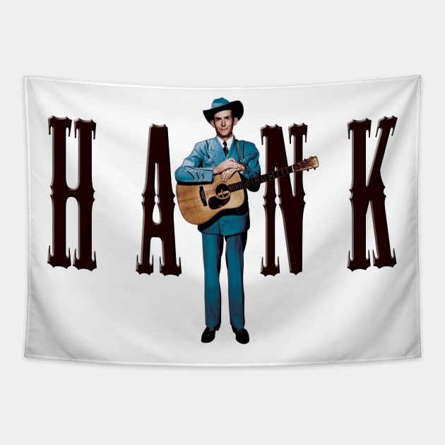 Hank Williams Tapestry by PLAYDIGITAL2020