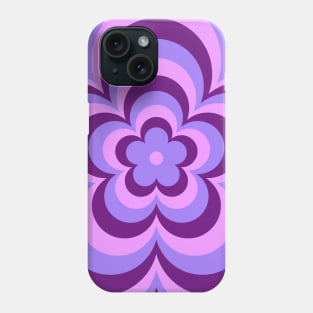 Purple Latte Flower Phone Case