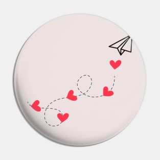 Sending My Love Pin