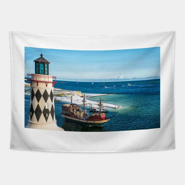 Destin, Florida Tapestry by joesaladino