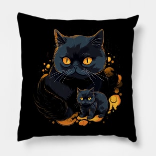 Exotic Shorthair Fathers Day Pillow