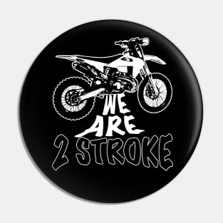 2 Stroke Motocross Pin