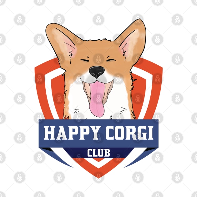 The Happy Corgi Club by Issacart