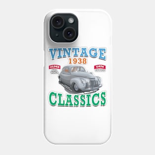 Vintage Classic Car Garage Hot Rod Novelty Gift Phone Case