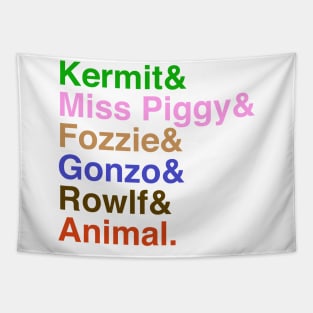 Muppets Ampersand Tapestry