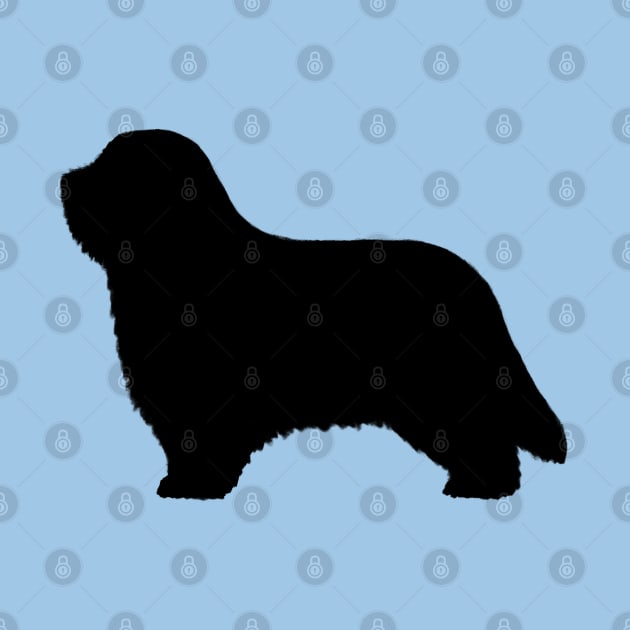 Bearded Collie Silhouette by Coffee Squirrel