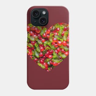 Gummy Cherry Heart Phone Case