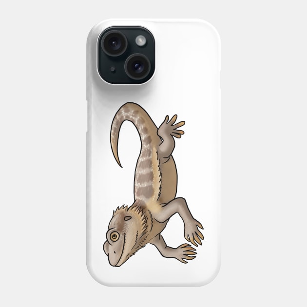 Reptile - Bearded Dragon Phone Case by Jen's Dogs Custom Gifts and Designs