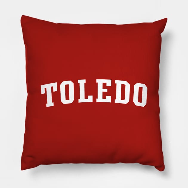 Toledo City Pillow by Novel_Designs