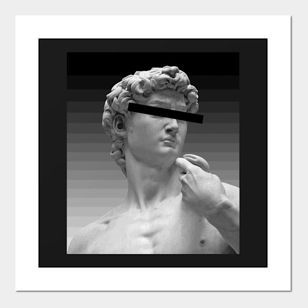 Censored Aesthetic Greek Bust Vaporwave Vaporwave Posters And Art Prints Teepublic