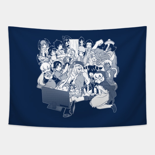 Fight Night Tapestry by CoinboxTees