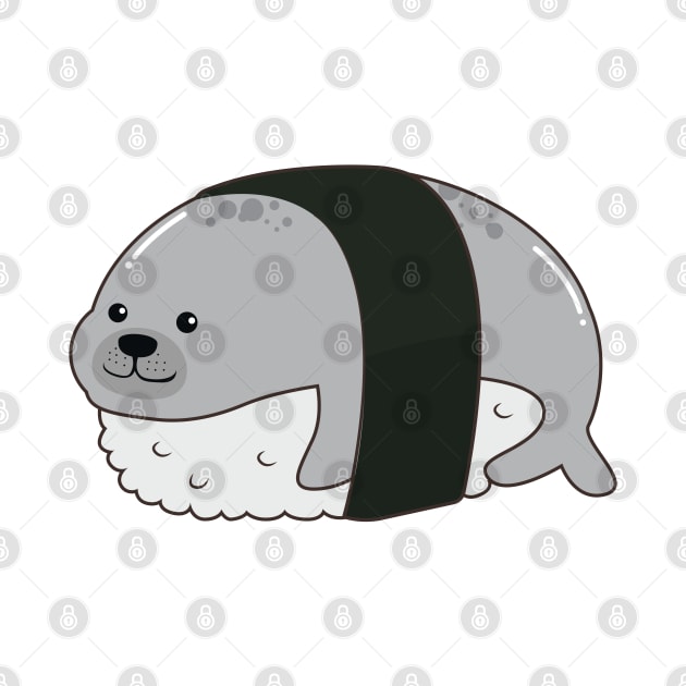 Seal as Sushi by Markus Schnabel