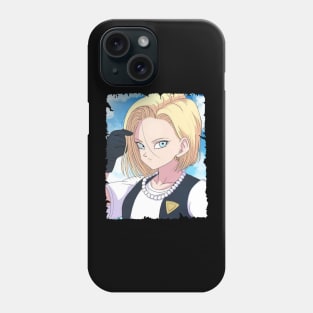 ANDROID 18 MERCH VTG Phone Case