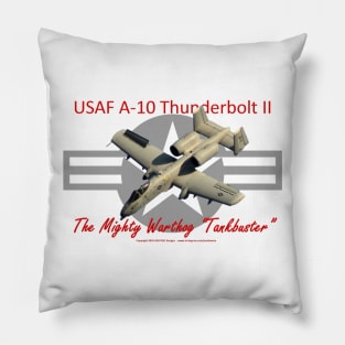 A-10 Warthog Rolling In 2 Pillow