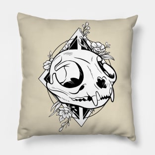 Pretty Skull Pillow