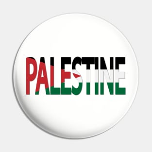 Palestine creative typography design Pin